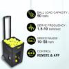 FJYAWEN Automatic Tennis Ball Machine, Portable Tennis Ball Launcher/Launcher for All Levels Training and Practice, Pre-Programmed and Customized Drills view 4