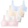 SALIA GIRL Training Bras for Girls 10-16 Sports Seamless Bra with Removable Padding Bras, X-Large view 1