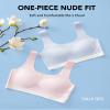 SALIA GIRL Training Bras for Girls 10-16 Sports Seamless Bra with Removable Padding Bras, X-Large view 4