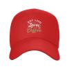 A Boy Who Likes to Drink Cold Coke Baseball Cap Women Men Hats Adjustable Trucker Sun Hat Dad Golf Caps Red view 2