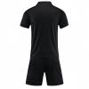 AREOEV Soccer Referee Kit + Shorts Mens Soccer Short Sleeves Referee Jersey referee's Shirt & Shorts Uniform Sport Kit (Black,XXL), XX-Large view 3