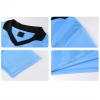 AREOEV Soccer Referee Kit + Shorts Mens Soccer Short Sleeves Referee Jersey referee's Shirt & Shorts Uniform Sport Kit (Black,XXL), XX-Large view 4