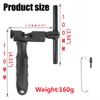 ZHIQIU Bike Chain Breaker Tool, Universal Bicycle Chain Tool for 1/3/5/6/7/8/9/10/11/12/13 Speed Chains Link Durable Bike Chain Cutter Tool with Spare Replaceable Pin view 3
