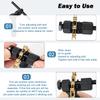 ZHIQIU Bike Chain Breaker Tool, Universal Bicycle Chain Tool for 1/3/5/6/7/8/9/10/11/12/13 Speed Chains Link Durable Bike Chain Cutter Tool with Spare Replaceable Pin view 4