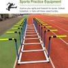 WZUOPG Foam & Metal Practice Hurdles for Track and Field, Adjustable Agility Hurdles for Athletes, Outdoor Sports Training Equipment Jumping Pole view 4