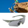 Fabater Outdoor Sports Sunglasses, Windproof Motorcycle Sunglasses Wide Field View for Cycling Climbing (Army Green) view 4