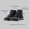 KIYILIHI Hiking Gaiters,Thin Style Ankle Gaiters,Lightweight and Breathable Gaiters for Lower Legs,for Mountain Snow Hiking Skiing Walking Climbing Gardening(X-Large) view 4