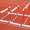 WZUOPG Metal Agility Speed Hurdles, Adjustable Height Track and Field Hurdles, Athletic Workout Obstacles Bar, Portable Sport Training Pole Set (40) view 1