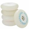 MYTVQRVK Roller Skate Wheels 80mm 90A Inline Roller Skate Wheels 4/2pcs Sliding Skating Flashing Wheel Rollers Durable Luminous Replacement(2PCS 01 white) view 3
