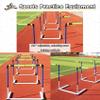 WZUOPG Track and Field Hurdles Metal Practice Hurdles,Height Adjustable Sports Training Hurdle-1/2/ 4pcs Track and Field Equipment, Speed Hurdles, Track HurdlePractice(4pcs) view 4