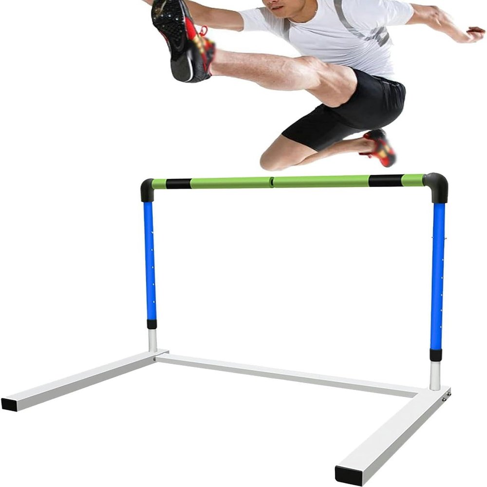 WZUOPG Track and Field Team Training Hurdles,Height Adjustable Sports Training Hurdle-1/2/ 4pcs,Speed Hurdles, Track HurdlePractice Hurdles,Hurdles Training Equipment for Athletes(4pcs)