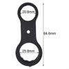 Cloudpower Bike Front Fork Cap Wrench, Double Head Front Fork Repair Spanner Wrench For for XCR/XCT/XCM/RST view 2