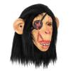 Holiberty Adult Cosplay Costume Animal Baboon Head Mask Monkey Latex Full Head Chimp Props Smile Gorilla Ape Masquerade Party view 3