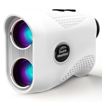 Golf Rangefinder with Slope & Magnetic Mount - 1200 Yards Laser Range Finder, 7X Magnification, Tournament Legal Flag Lock Vibration, Rechargeable, IPX4 Waterproof for Golf & Hunting