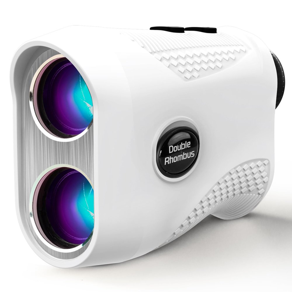 Golf Rangefinder with Slope & Magnetic Mount - 1200 Yards Laser Range Finder, 7X Magnification, Tournament Legal Flag Lock Vibration, Rechargeable, IPX4 Waterproof for Golf & Hunting