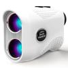 Golf Rangefinder with Slope & Magnetic Mount - 1200 Yards Laser Range Finder, 7X Magnification, Tournament Legal Flag Lock Vibration, Rechargeable, IPX4 Waterproof for Golf & Hunting view 1