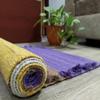 NineFit Basics Handcrafted Hand Woven Livingroom Organic Cotton Mat For Adults & Seniors Meditation Yoga Fitness and Prayer Use view 3