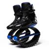 CYHTYM Kangaroo Jump Shoes Black and Blue Bouncing Shoes, Unisex, Indoor and Outdoor Moon Boots, Removable Lining(Large) view 1