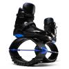 CYHTYM Kangaroo Jump Shoes Black and Blue Bouncing Shoes, Unisex, Indoor and Outdoor Moon Boots, Removable Lining(Large) view 3