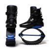 CYHTYM Kangaroo Jump Shoes Black and Blue Bouncing Shoes, Unisex, Indoor and Outdoor Moon Boots, Removable Lining(Large) view 4
