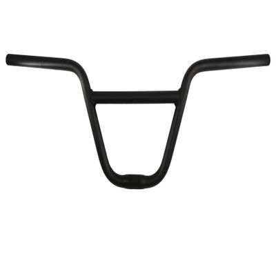S SENQI BMX Handlebars Bike Handlebar Aluminum Alloy Bicycle Handle Bars Lightweight Riser Bar 22.2mm Bar End 730 * 25.4 * 22.2mm,Black