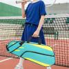 Badminton Storage Bag - Tennis Racquet Single Shoulder Bags, Waterproof Shoulder Badminton Organizing Carrying Bag | Perfect Side Zipper Badminton Bag, Racquetball Bag For Shoes, Clothing, Towel view 3