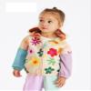 Toddler Girl Fall Jacket for Girls Zip Up Hoodie for Kids Sweatshirt Flower Clothes Cotton Lightweight Casual Outerwear Top Winter Size 5-6 Years Old 6T Christmas gifts Thanksgiving gifts view 2