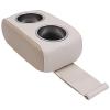 Boat Cup Holder, Pontoon Cup Holder, Double Drink Holder,Portable Drink Bottle Holder, Stainless Steel Universal Drinks Holder, Beverage Holder for Boat,Yacht,RV,Car (Mocha and Platinum, 2 Packs) view 2