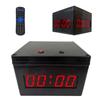 LED Four-sided Multi-function Timer, 1.5IN, 12/24 Hours, with Remote Control, Positive Timing, Cycle Timing, Countdown, Timing Reminder, Stopwatch Timing, Four-sided Timing, Acrylic Panel view 1