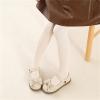 Rainbow Leggings for Girls Fleece Lined Warm Full Leggings Pantihose Stretchy Basic Full Snow (Khaki, 12-24 Months) view 4