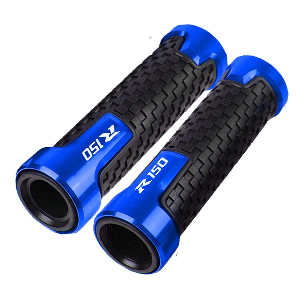Motorcycle Handlebar Rubber Grips, 2XS for MTB Mountain Bikes (blue)