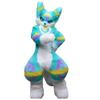 NineFit Basics Fursuit Furry Mascot Costume Suit Halloween Beast Costume Cat Adult Cartoon Costume for Advertising Activities, 63in view 1