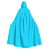 Sipumia Unisex Adults Hooded Cloak Full Length Cape for Christmas Halloween Cloak Costumes Hooded Cape Masquerade Dress Up One Size Blue view 1