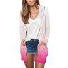 7 Dollar Items, Long Cardigans for Women Trendy 2024 Summer Lightweight Casual Comfy Open Front Hooded Cardigan Sweater with Pocket, Summer Cardigans for Women Lightweight Long view 2