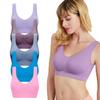 Sports Bras for Women 5 Pack, Seamless Comfortable Bras Running Workout Low Impact Wireless Activity Sleep Bralettes view 1