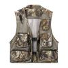 Generic Men's Outdoor Utility Tactical Vest Casual Camo Mesh Breathable Work Safari Fishing Hunting Cargo Vest Multi Pockets Jacket, Large, Camouflage view 1