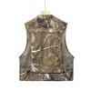 Generic Men's Outdoor Utility Tactical Vest Casual Camo Mesh Breathable Work Safari Fishing Hunting Cargo Vest Multi Pockets Jacket, Large, Camouflage view 2