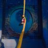 22 Yards Aerial Silks Fabric Versatile Circus Training Equipment for Strength and Flexibility Training (Red) view 4