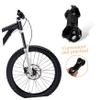 WOONEKY Bike Stem Riser Aluminum Alloy Lightweight Handlebar Stem Extension for Mountain and Road Bikes Easy Installation for Enhanced Climbing Comfort view 3