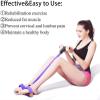 SGHAGH New Multifunction Tension Rope, 6-Tube Elastic Yoga Pedal Puller Resistance Band, Natural Latex Tension Rope Fitness Equipment, for Abdomen/Waist/Arm/Leg Stretching Slimming TrainingPurple view 4
