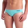 ARENA Mens Team Solid Swim Brief MaxLife Athletic Swimwear Professional Training Swimsuit Sports Bathing Suit, Water/Navy, US Size 20 view 4
