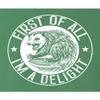 Small Kelly Green Mens First of All I'm A Delight Funny Possum T-Shirt view 4