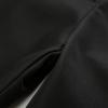 NineFit Basics Kids Toddler Boys' Black Stretch Chino Shorts Cotton Twill Flat Front niform with Pockets (Black, 12-13 Years) view 3
