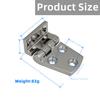 Vleant 4PCS (38x54) 316 Stainless Steel Boat Seat Hatch Door Hinge Marine Grade Heavy Duty Hardware Mount Accessories view 2