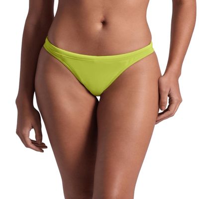ARENA Women's Team Solid Swim Bottom Athletic Bikini Brief Only Competitive Swimming Training Ladies Bathing Suit, Soft Green, US Size 34