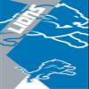 Northwest Detroit Lions NFL 30 x 60 Inch Beach Towel, Puzzle Design view 1