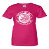 X-Large Cyber Pink Women First of All I'm A Delight Funny Possum T-Shirt view 3
