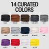 Miscly Flat Waxed Cotton Shoe Laces for Boots, Sneakers, and Shoes Multiple Lengths and Colors Available - Yellow, 45 (114 CM) view 3