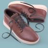 Miscly Flat Waxed Cotton Shoe Laces for Boots, Sneakers, and Shoes Multiple Lengths and Colors Available - Dark Grey, 45 (114 CM) view 2