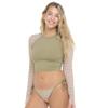 Kiko Longsleeve Crop Rashguard view 2